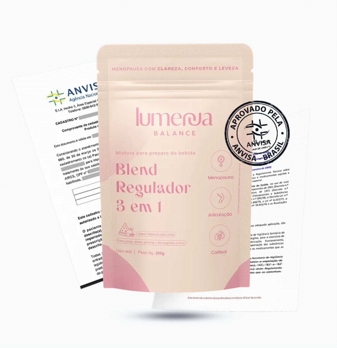 Lumenna Balance com certificado de aprovação ANVISA