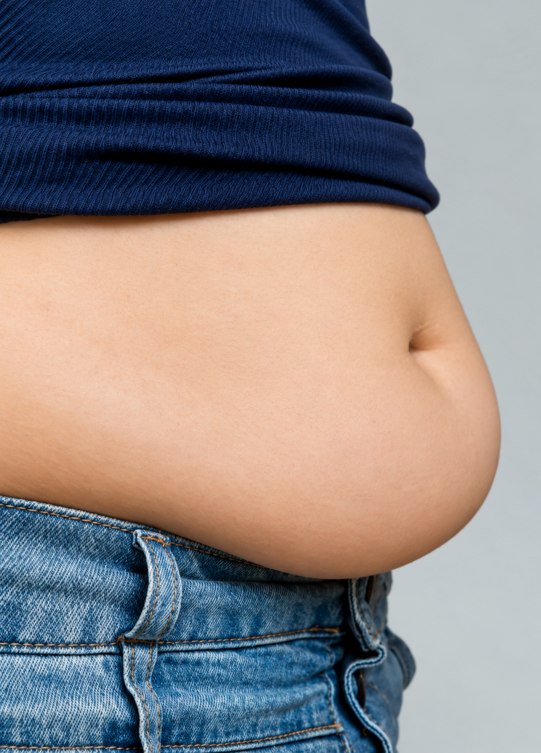 Barriga que não diminui