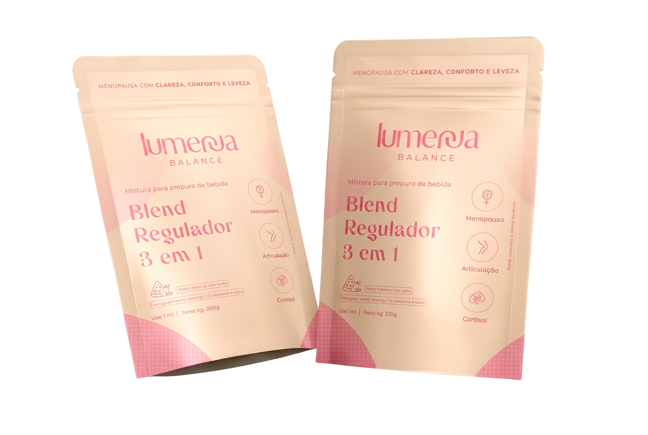 Sachês Lumenna Balance — Blend Regulador 3 em 1